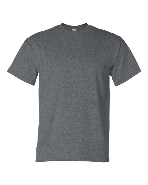 Gildan 8000 Dark Heather — front