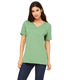 Bella + Canvas 6405 - Women's Relaxed Jersey V-Neck T-Shirt - Leaf