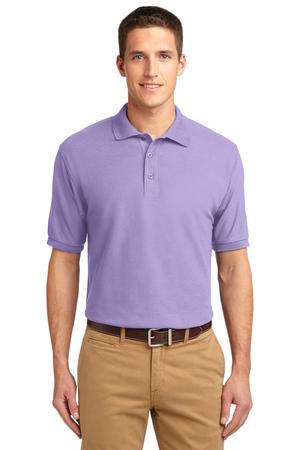 Unisex Silk Touch Polo - Bright Lavender