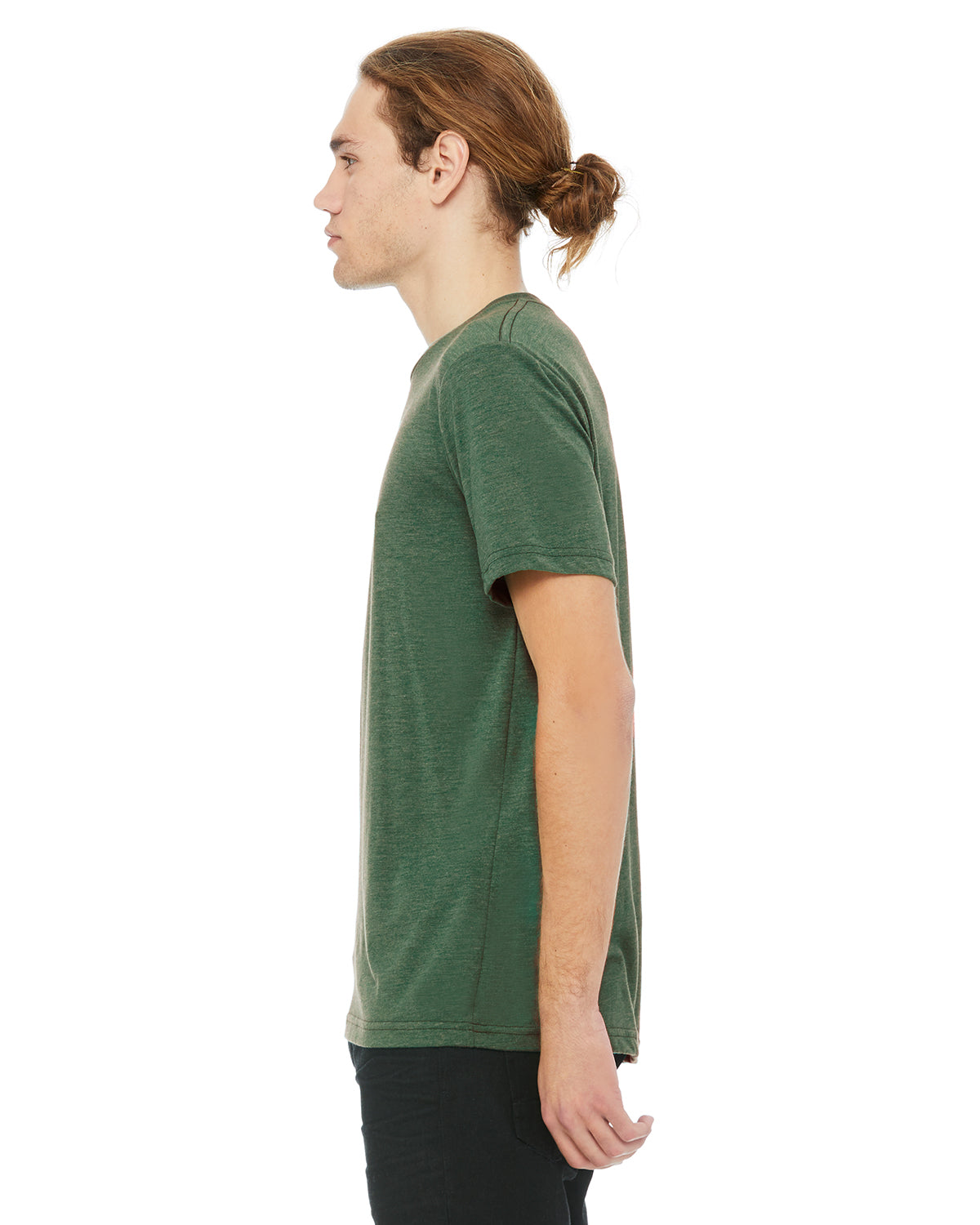 Unisex Triblend T-Shirt - Grass Green Triblend