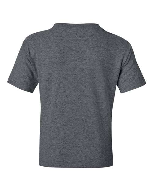 Gildan 8000B Dark Heather — back