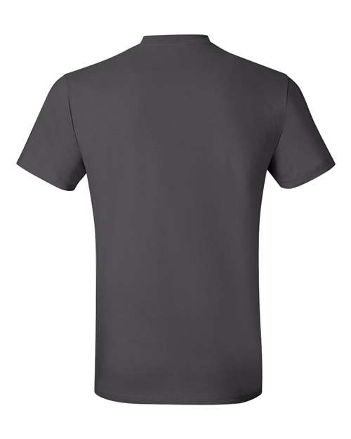 Hanes 4980 Smoke Grey — back