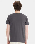 Hanes 4980 Smoke Grey — on model back