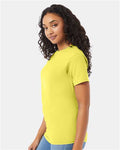Hanes 5280 Yellow — on model side