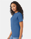 Hanes 5280 Denim Blue — on model side