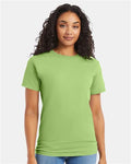 Hanes 5280 Lime — on model front