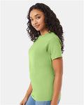 Hanes 5280 Lime — on model side