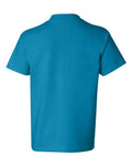 Hanes 5450 Teal — back