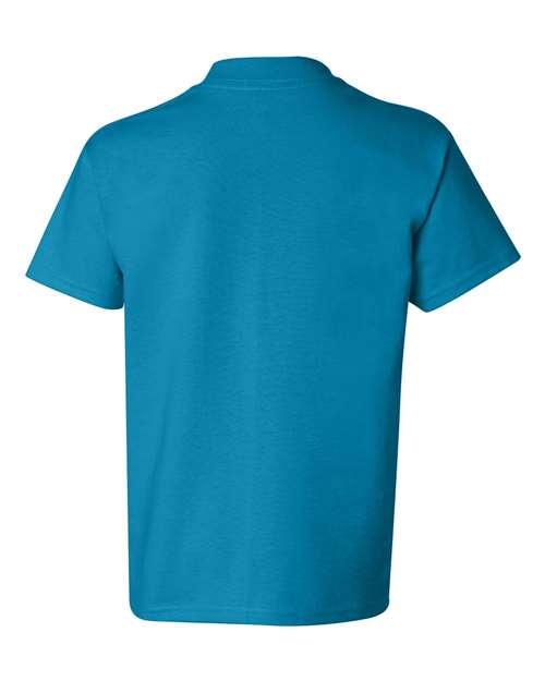 Hanes 5450 Teal — back