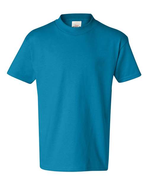 Hanes 5450 Teal — front