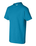 Hanes 5450 Teal — side