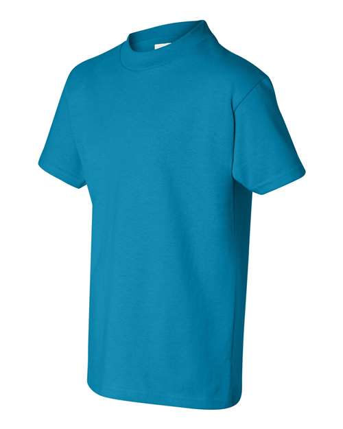 Hanes 5450 Teal — side