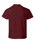 Hanes 5480 Maroon — back