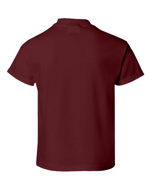 Hanes 5480 Maroon — back