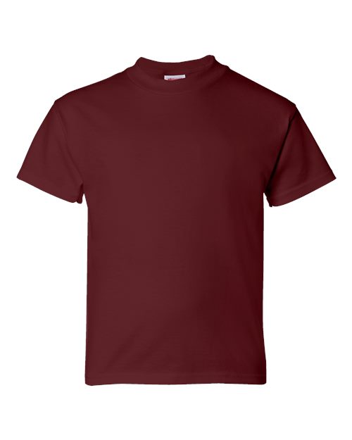 Hanes 5480 Maroon — front