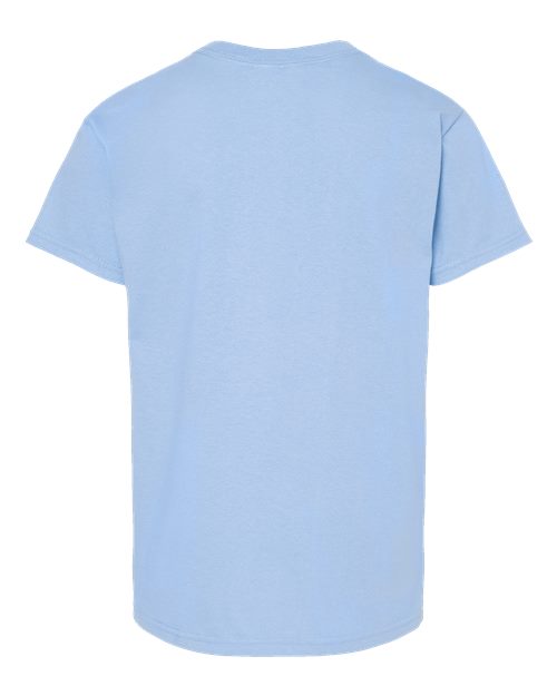 Hanes 5480 Light Blue — back