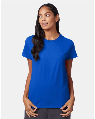 Hanes SL04 Deep Royal — on model front