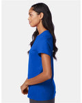Hanes SL04 Deep Royal — on model side