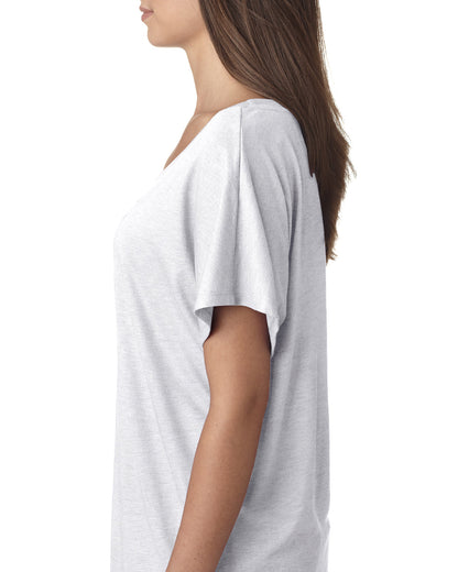 Women's Triblend Dolman - Heather White