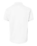 Hanes 054Y White — back