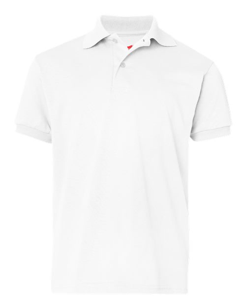 Hanes 054Y White — front