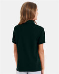 Hanes 054Y Deep Forest — on model back