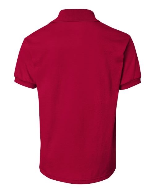 Hanes 054Y Deep Red — back