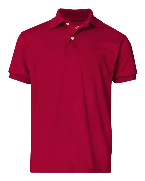 Hanes 054Y Deep Red — front