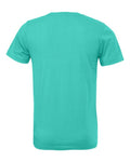 BELLA + CANVAS 3001 Teal — back