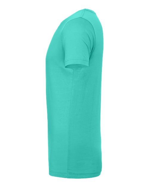 BELLA + CANVAS 3001 Teal — direct side