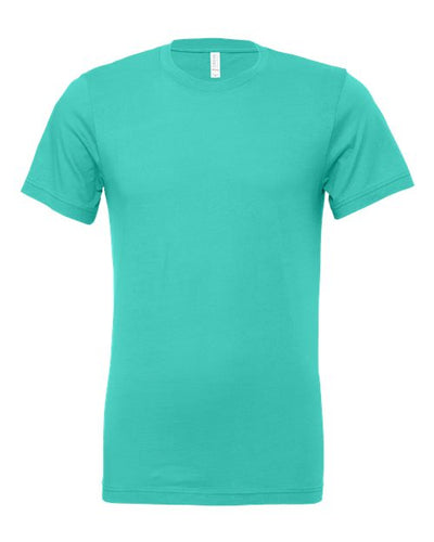 BELLA + CANVAS 3001 Teal — front