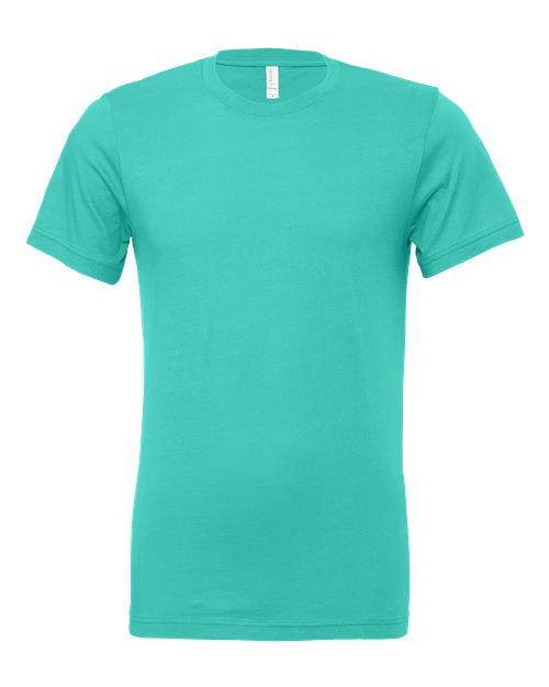 BELLA + CANVAS 3001 Teal — front