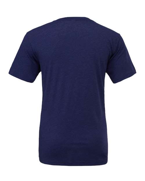 BELLA + CANVAS 3413 Navy Triblend — back