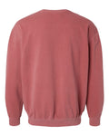 Unisex Lighweight Cotton Crewneck Sweatshirt - Crimson