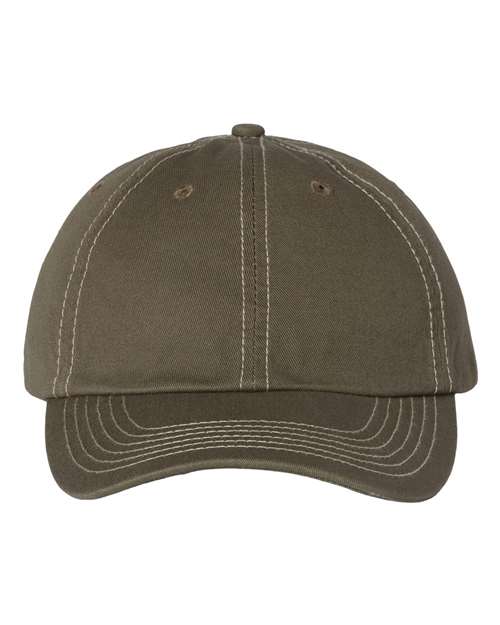 Valucap VC300A Olive/ Stone Stitch — front
