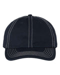 Valucap VC300A Navy/ Stone Stitch — front