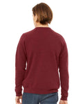 BELLA + CANVAS 3901 Cardinal Triblend — on model back