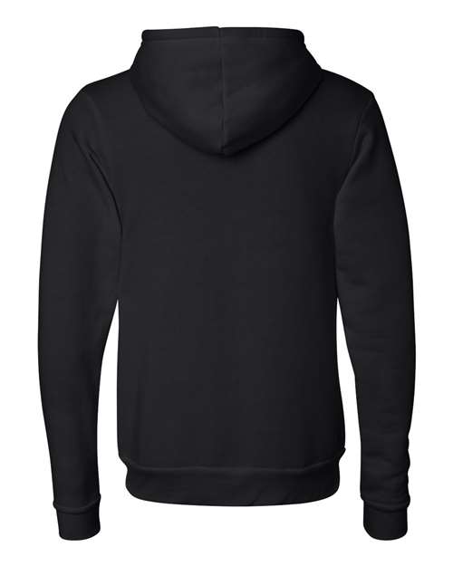BELLA + CANVAS 3909 Solid Black Triblend — back