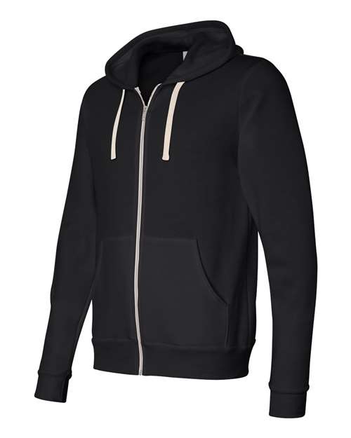 BELLA + CANVAS 3909 Solid Black Triblend — side