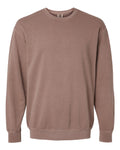 Unisex Lighweight Cotton Crewneck Sweatshirt - Espresso