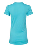 BELLA + CANVAS 6004 Turquoise — back