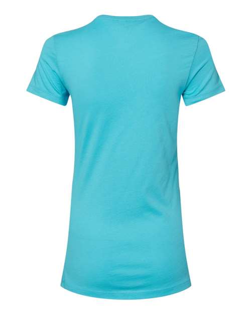 BELLA + CANVAS 6004 Turquoise — back