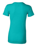 BELLA + CANVAS 6004 Teal — back