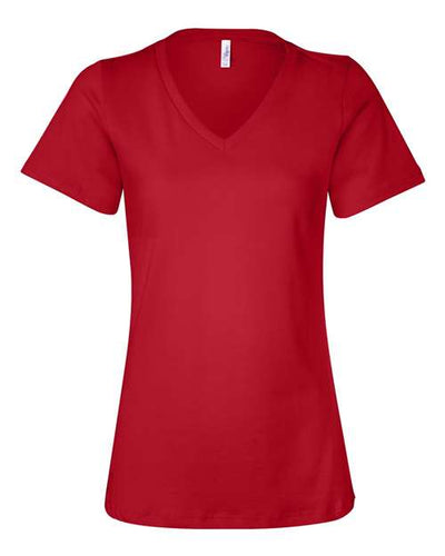 BELLA + CANVAS 6405 Red — front