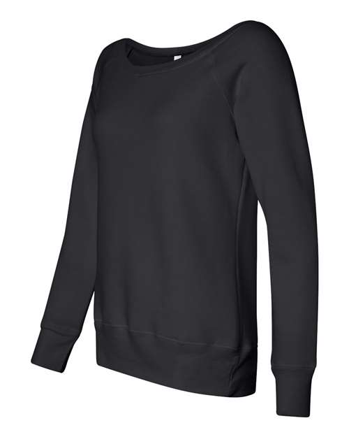 BELLA + CANVAS 7501 Solid Black Triblend — side