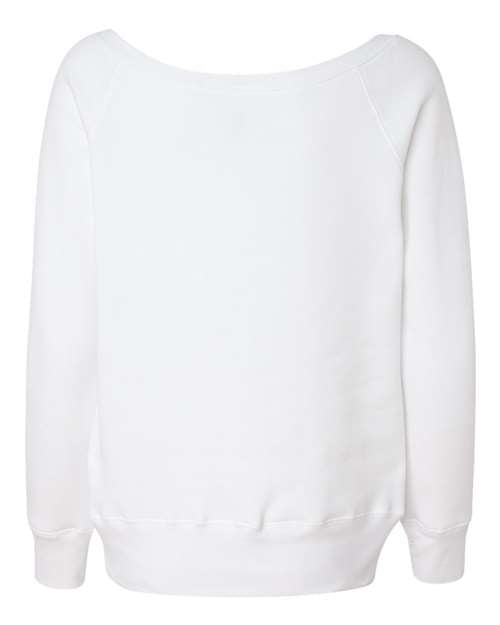 BELLA + CANVAS 7501 Solid White Triblend — back