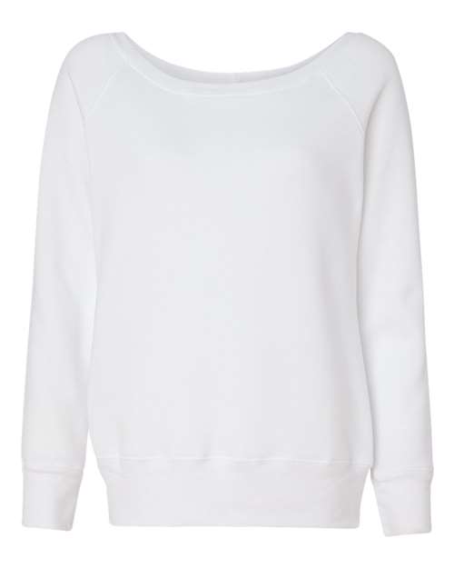 BELLA + CANVAS 7501 Solid White Triblend — front