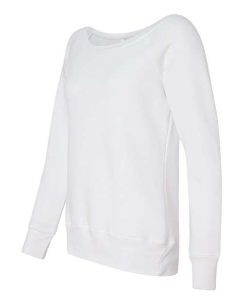 BELLA + CANVAS 7501 Solid White Triblend — side