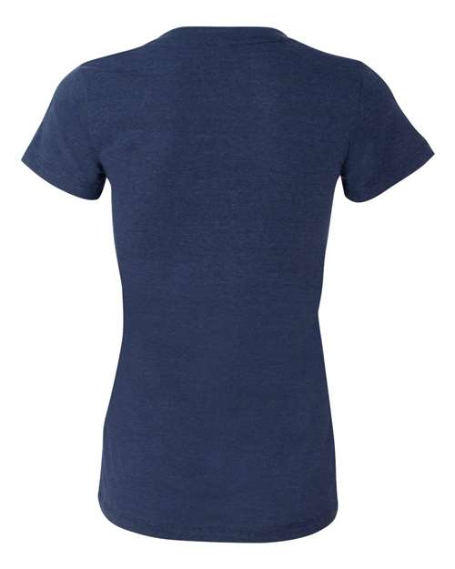 BELLA + CANVAS 8435 Navy Triblend — back