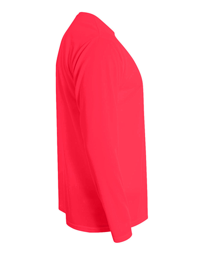 Men's Cooling Performance Long Sleeve T-Shirt - Coral